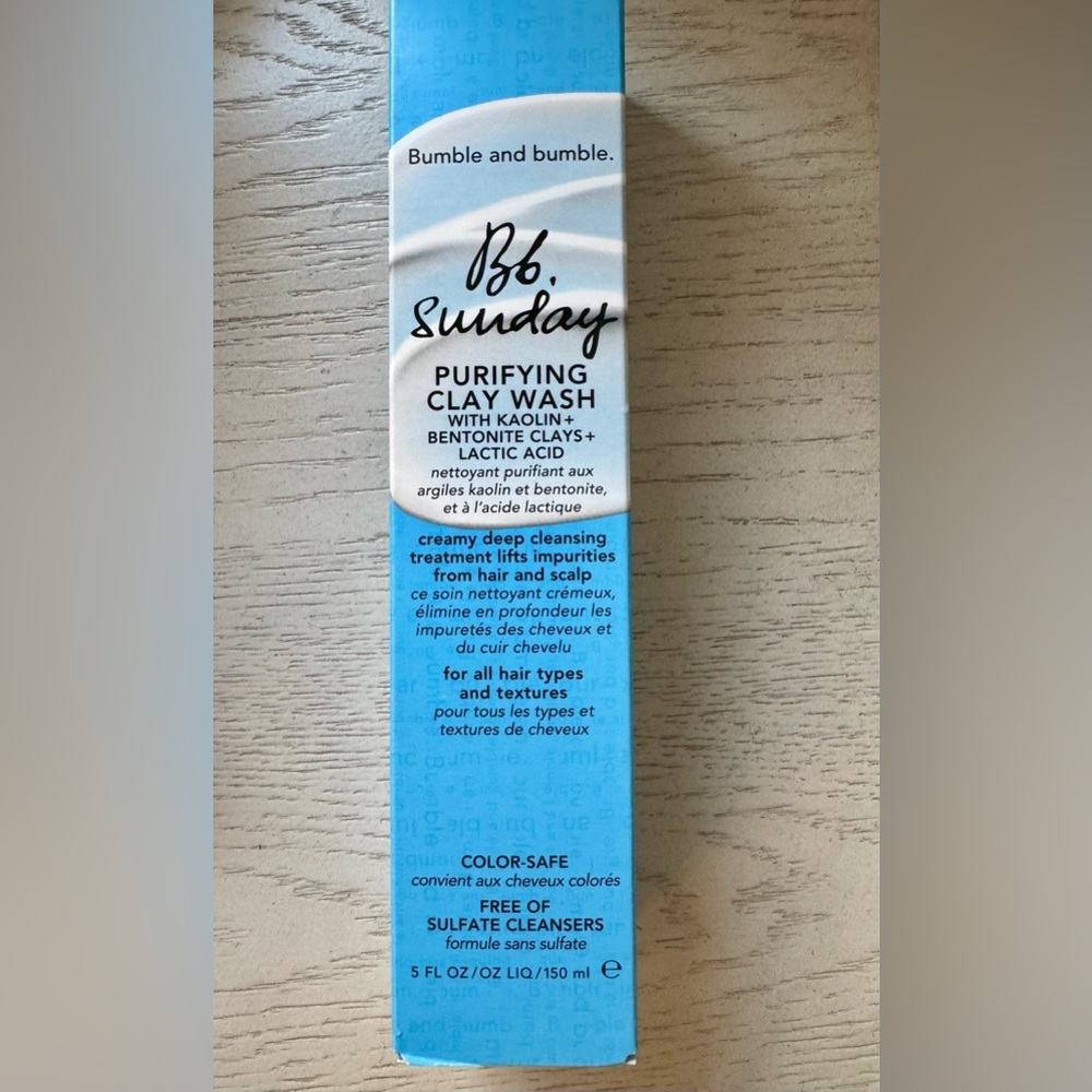 Bumble and Bumble Sunday Purifying Clay Wash | Detox Shampoo